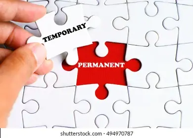 Temporary to permanent